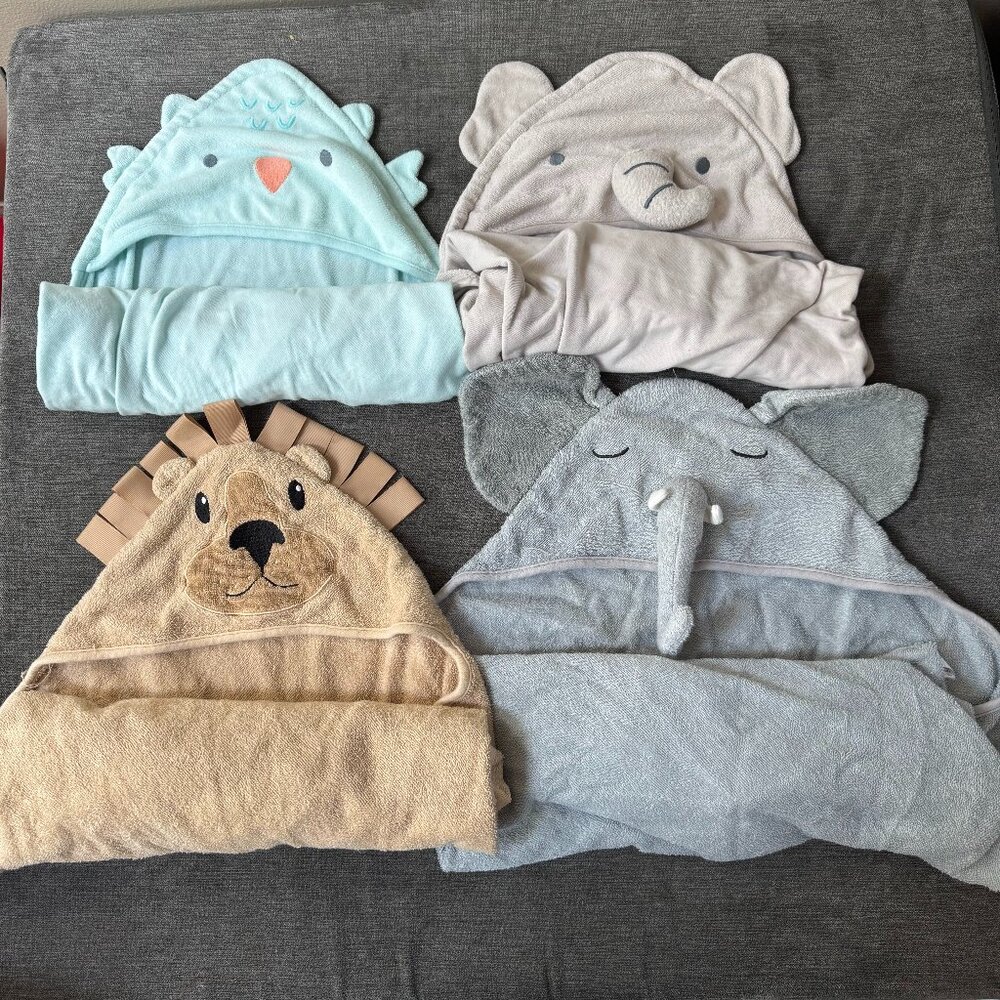 Baby Hooded Bath Towels